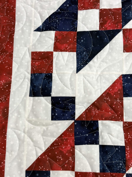 Jan’s Patriotic Preppy Pattern Quilt