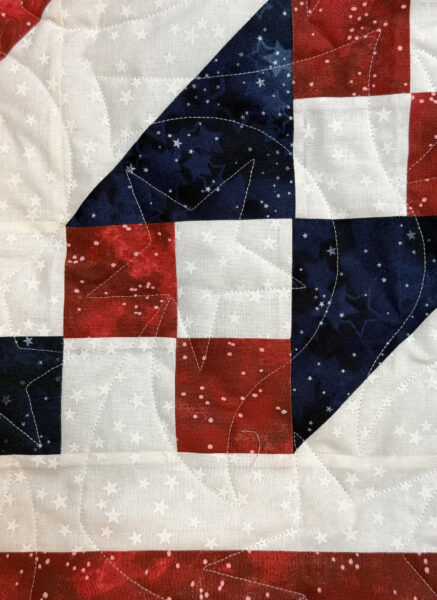 Jan’s Patriotic Preppy Pattern Quilt