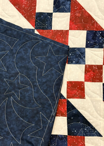Jan’s Patriotic Preppy Pattern Quilt