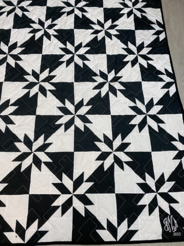 Star and Pinwheel Quilt by Jane