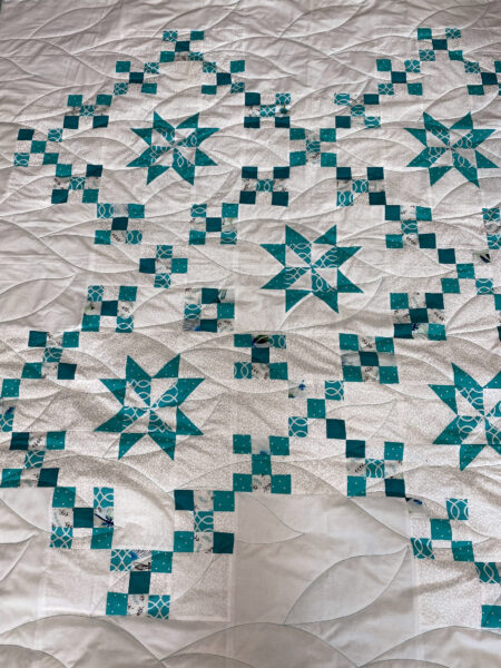 Diana’s Starry Sea of Serenity Quilt