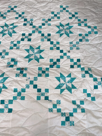 Diana’s Starry Sea of Serenity Quilt