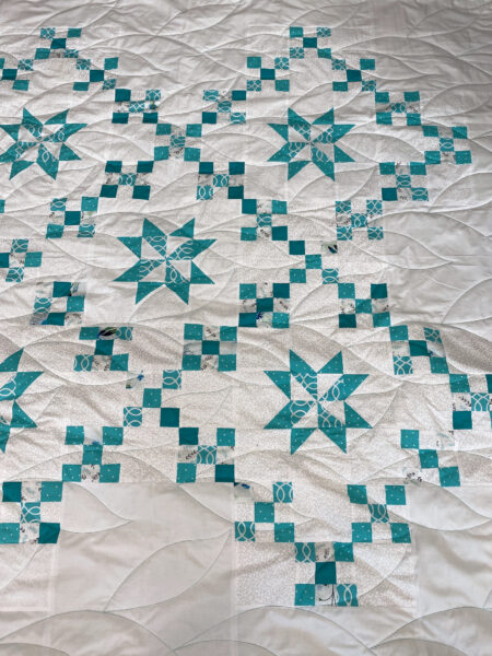 Diana’s Starry Sea of Serenity Quilt