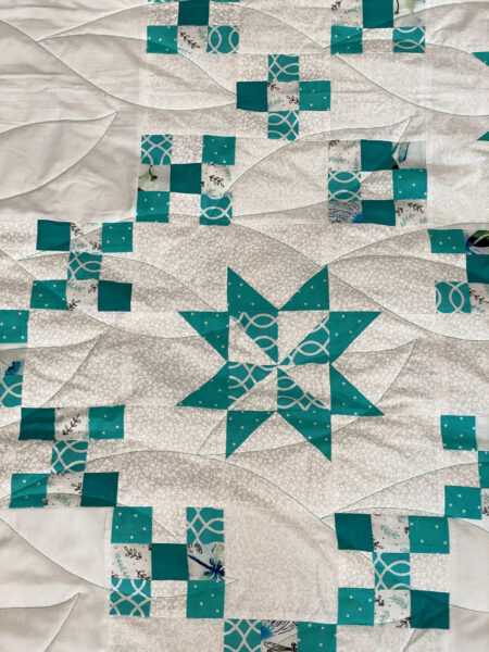Diana’s Starry Sea of Serenity Quilt