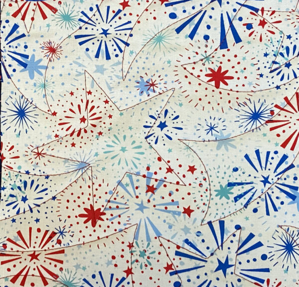 Ellen’s Patriotic Nine Inch Squares Quilt