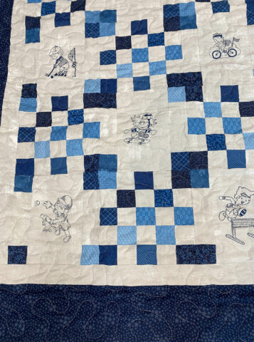 Jan’s Sports-Themed Baby Quilt