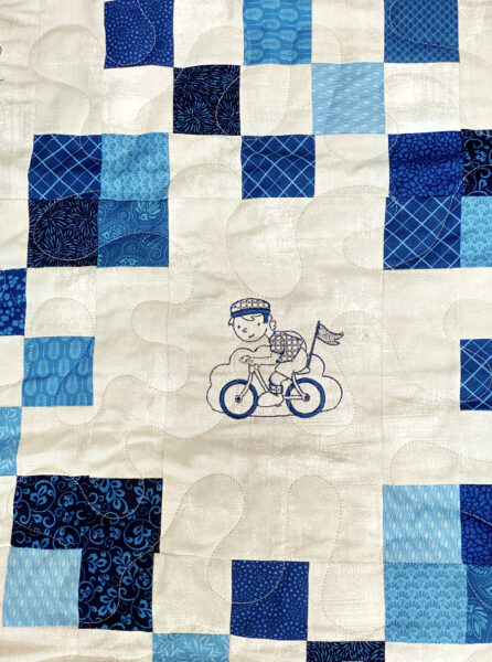 Jan’s Sports-Themed Baby Quilt