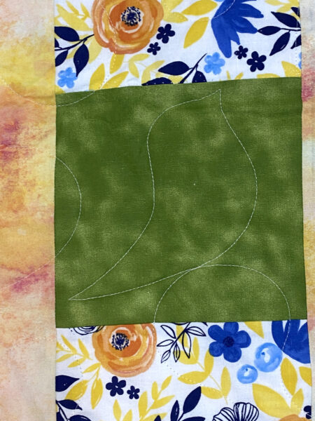 Bright and Beautiful Flowers Quilt by Cheryl