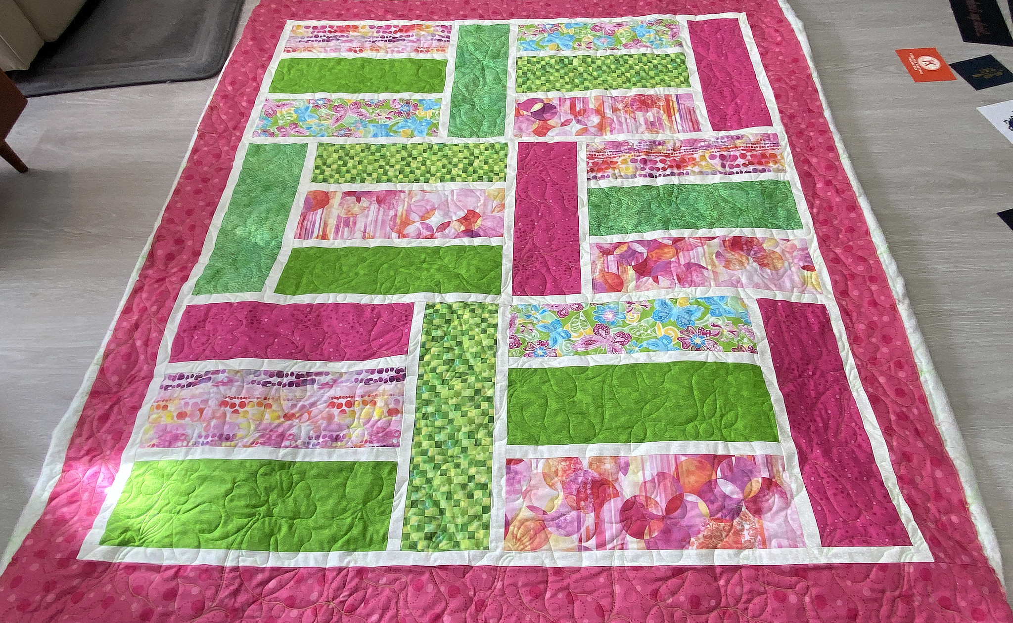 JoAnn’s Garden Maze Quilt