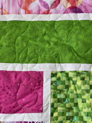 JoAnn’s Garden Maze Quilt