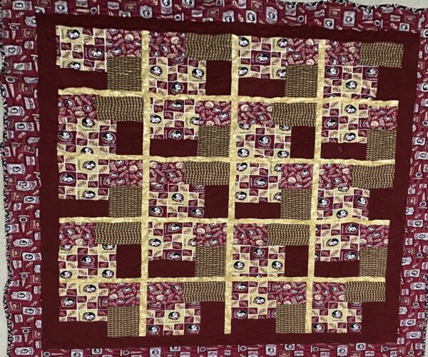 FSU Seminoles Quilt by Angela Rowan - full quilt