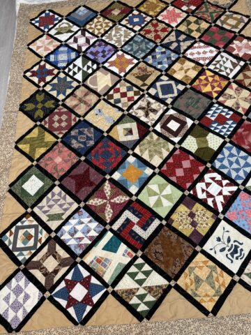 Farmer’s Wife Quilt by JoAnne Scafidi - quilting detail